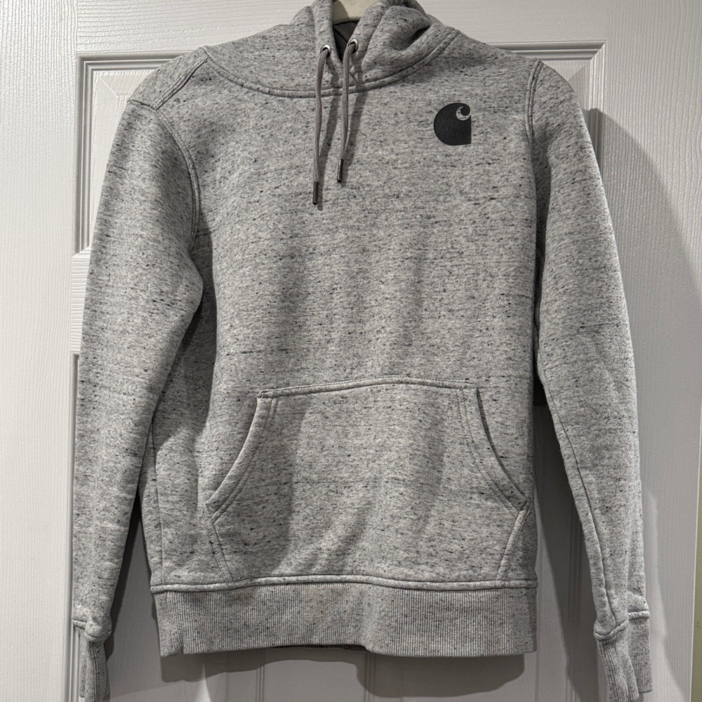 Carhartt Heather Gray Pullover Hoodie